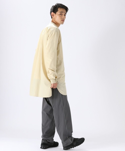 NUMERALS（ヌメラルズ）の「[NUMERALS]ビッグプルオーバーシャツ（シャツ/ブラウス・メンズ・ブラック/ベージュ・FREE）」の7枚目の写真