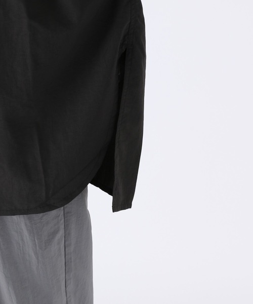 NUMERALS（ヌメラルズ）の「[NUMERALS]ビッグプルオーバーシャツ（シャツ/ブラウス・メンズ・ブラック/ベージュ・FREE）」の17枚目の写真