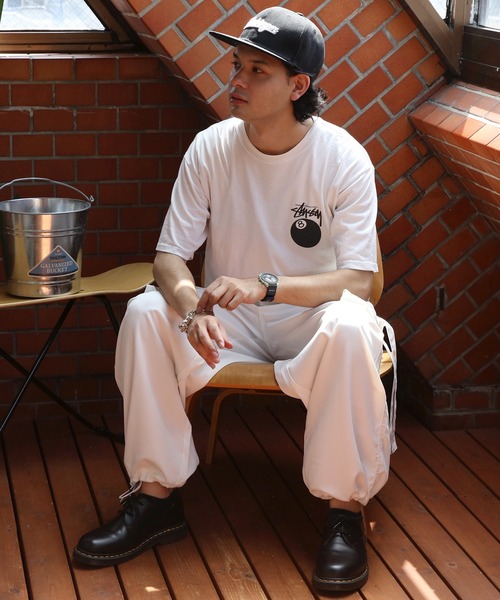 8(eight)(エイト)の「ロゴベースボールキャップ(キャップ・メンズ・ネイビー/ブラック/ホワイト・FREE)」の4枚目の写真