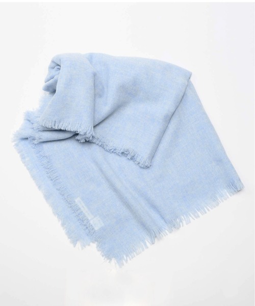 ASAUCE MELER（アソースメレ）の「【ASAUCE MELER】カシミヤマイクロバスケットストール / AM25F-ST101（ストール/ショール・レディース・ブラック/グレー/ベージュ/チョコ/ライトグレー/サックスブルー/ブルー/アッシュグレー/ラベンダー/ダークブラウン/グレー系その他/アイボリー・FREE）」の10枚目の写真