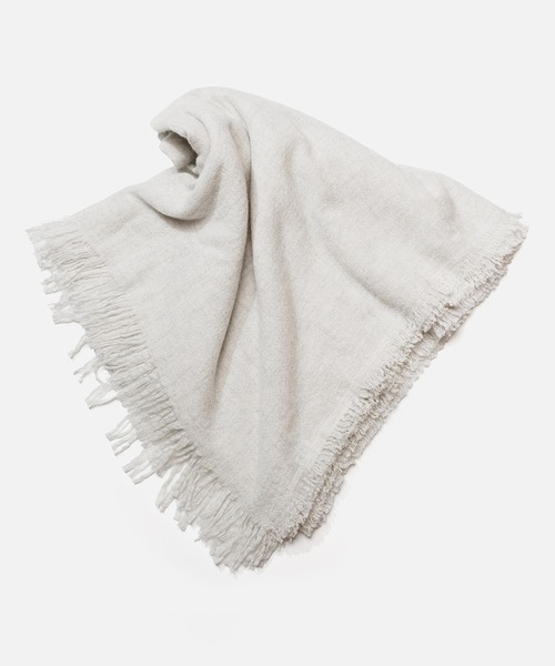 セール】【ASAUCE MELER】カシミヤマイクロバスケットストール / AM25F