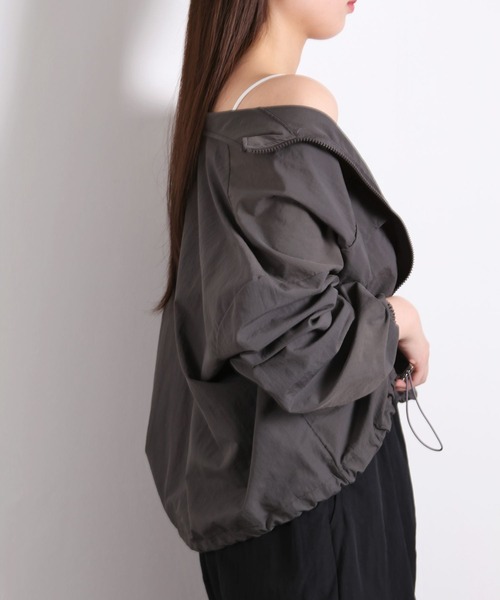 3.3 Field Trip （3.3フィールドトリップ）の「3.3 Field Trip／ストリングポケットジャケット 2978688（ブルゾン・レディース・チャコール/ブラック・FREE）」の13枚目の写真
