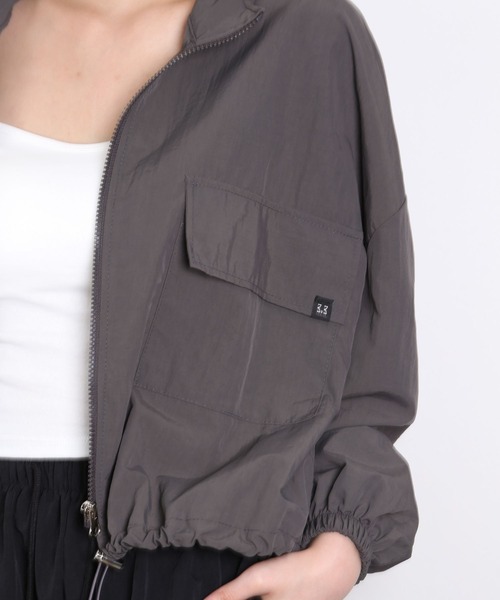 3.3 Field Trip （3.3フィールドトリップ）の「3.3 Field Trip／ストリングポケットジャケット 2978688（ブルゾン・レディース・チャコール/ブラック・FREE）」の14枚目の写真