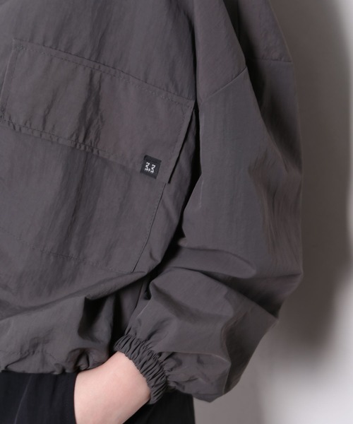 3.3 Field Trip （3.3フィールドトリップ）の「3.3 Field Trip／ストリングポケットジャケット 2978688（ブルゾン・レディース・チャコール/ブラック・FREE）」の15枚目の写真