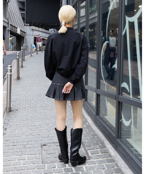 3.3 Field Trip （3.3フィールドトリップ）の「3.3 Field Trip／ストリングポケットジャケット 2978688（ブルゾン・レディース・チャコール/ブラック・FREE）」の21枚目の写真