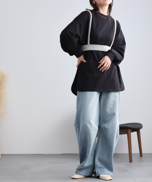 model:162㎝　着用サイズ:FREE
