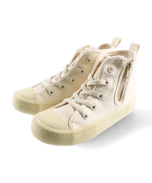 BRANSHES（ブランシェス）の「ハイカットスニーカー（スニーカー・キッズ・ブラック/キナリ・18.0cm/17.0cm/16.0cm/15.0cm/19.0cm）」の17枚目の写真