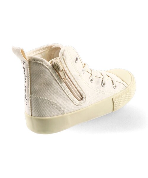 BRANSHES（ブランシェス）の「ハイカットスニーカー（スニーカー・キッズ・ブラック/キナリ・18.0cm/17.0cm/16.0cm/15.0cm/19.0cm）」の20枚目の写真