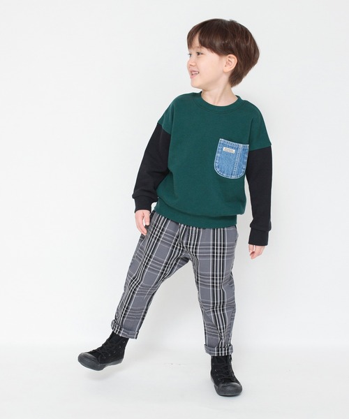 BRANSHES（ブランシェス）の「ハイカットスニーカー（スニーカー・キッズ・ブラック/キナリ・18.0cm/17.0cm/16.0cm/15.0cm/19.0cm）」の13枚目の写真