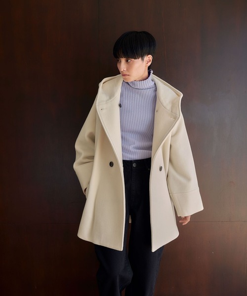 eL（エル）の「【eL】Hood Short Coat/909873（その他アウター）」 - WEAR