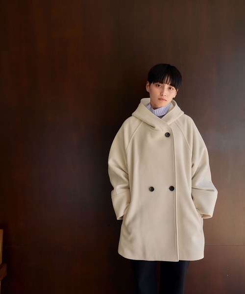 eL（エル）の「【eL】Hood Short Coat/909873（その他アウター）」 - WEAR