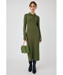 MOUSSY | RIB KNIT LONG ドレス(ワンピース)