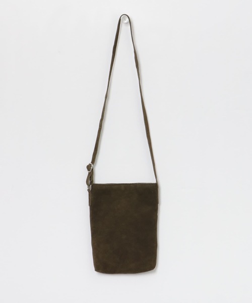 URBAN RESEARCH DOORS（アーバンリサーチドアーズ）の「スエードショルダー（ショルダーバッグ・メンズ・ブラック/ベージュ/カーキ・-）」の12枚目の写真