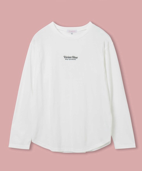 Right-on(ライトオン)の「【VIVIAN BLUE】ラメニットビスチェレイヤード(ニット/セーター・キッズ・ホワイト/レッド・150/120/130/140)」の16枚目の写真