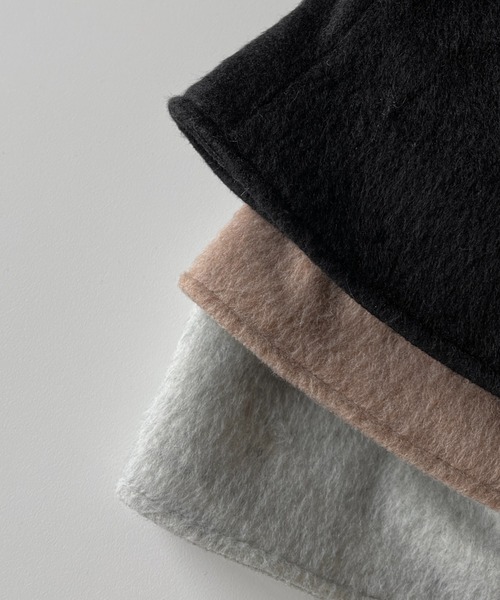 wee9s（ウィークス）の「russian hat / ロシアンハット（ハット・レディース・ブラック/ブラウン/グレー・FREE）」の4枚目の写真