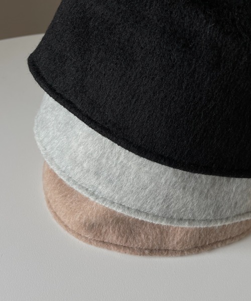 wee9s（ウィークス）の「russian hat / ロシアンハット（ハット・レディース・ブラック/ブラウン/グレー・FREE）」の5枚目の写真