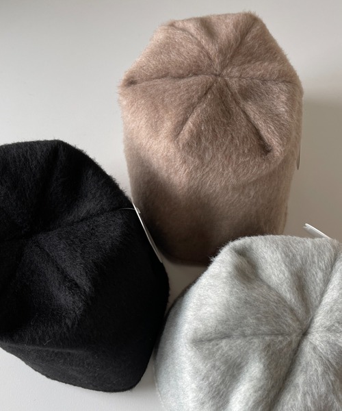 wee9s（ウィークス）の「russian hat / ロシアンハット（ハット・レディース・ブラック/ブラウン/グレー・FREE）」の6枚目の写真