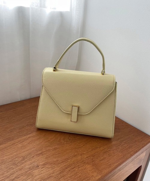 Edit Sheen（エディットシーン）の「※※レターフラップ2wayショルダーバッグ（ショルダーバッグ・レディース・ホワイト/ブラック/モカ/イエロー・FREE）」の4枚目の写真