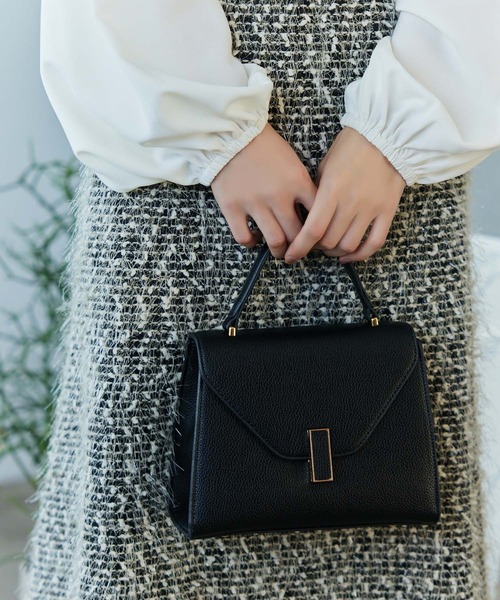 Edit Sheen（エディットシーン）の「※※レターフラップ2wayショルダーバッグ（ショルダーバッグ・レディース・ホワイト/ブラック/モカ/イエロー・FREE）」の3枚目の写真