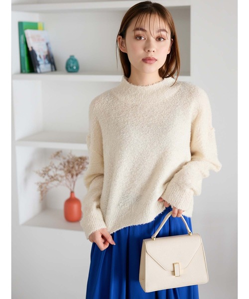 Edit Sheen（エディットシーン）の「※※レターフラップ2wayショルダーバッグ（ショルダーバッグ・レディース・ホワイト/ブラック/モカ/イエロー・FREE）」の5枚目の写真