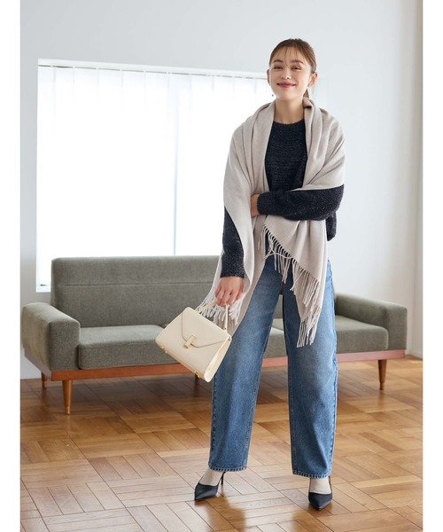 Edit Sheen（エディットシーン）の「※※レターフラップ2wayショルダーバッグ（ショルダーバッグ・レディース・ホワイト/ブラック/モカ/イエロー・FREE）」の7枚目の写真