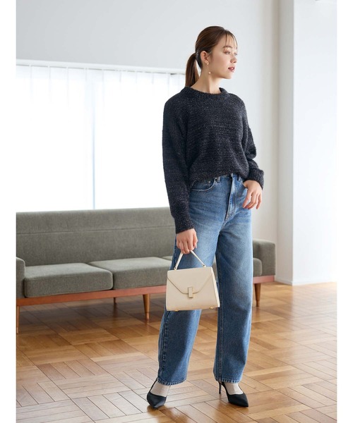 Edit Sheen（エディットシーン）の「※※レターフラップ2wayショルダーバッグ（ショルダーバッグ・レディース・ホワイト/ブラック/モカ/イエロー・FREE）」の8枚目の写真