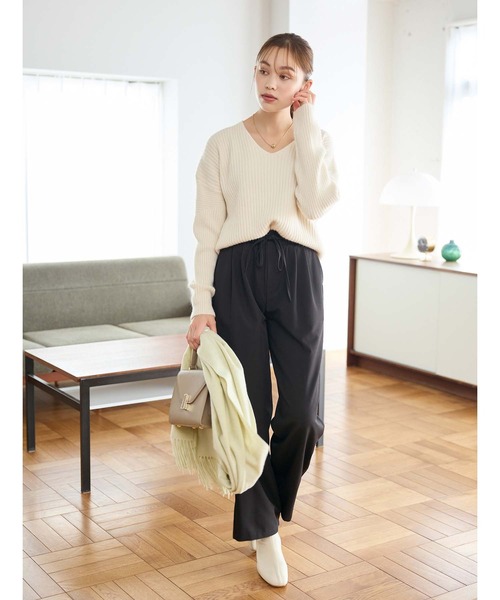 Edit Sheen（エディットシーン）の「※※レターフラップ2wayショルダーバッグ（ショルダーバッグ・レディース・ホワイト/ブラック/モカ/イエロー・FREE）」の16枚目の写真