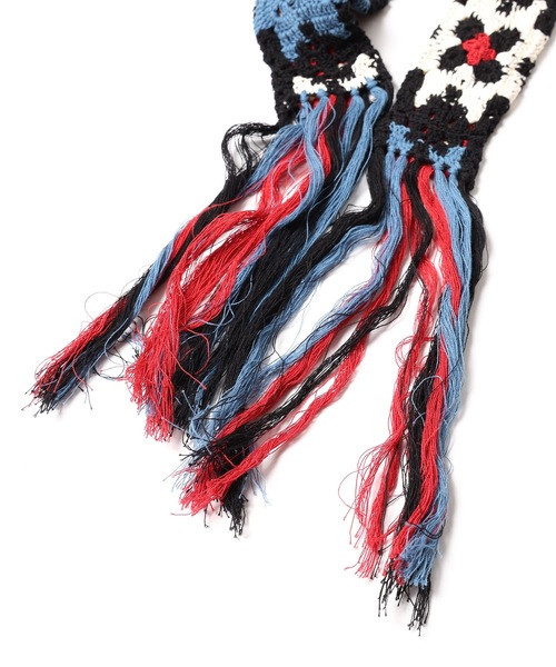 DISCOVERED（ディスカバード）の「CROCHET KNIT BELT（ベルト・メンズ・ブラック/ベージュ・FREE）」の12枚目の写真