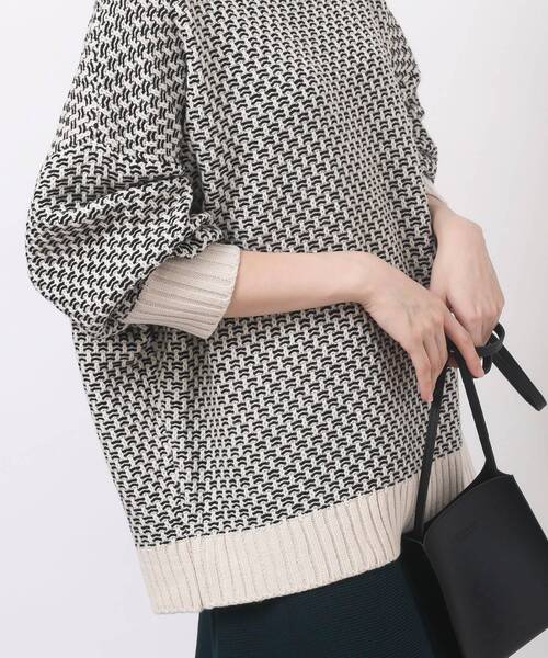 変わり編みニットプルオーバー（ニット/セーター）｜rps（アール