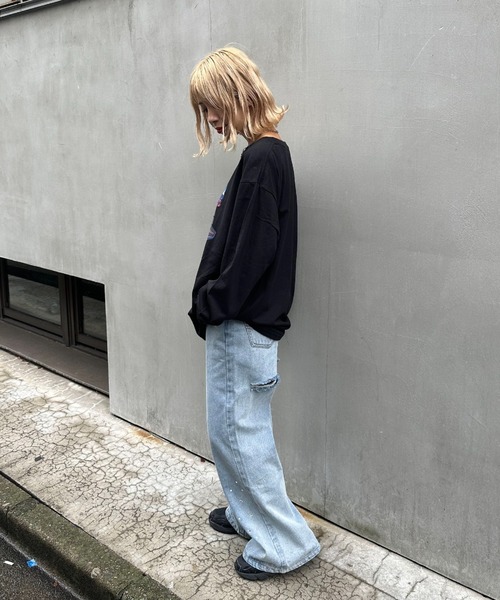 CIAOPANIC(チャオパニック)の「【ZOZO限定】BNCPスポーツカー(Tシャツ/カットソー・レディース・ブラック×レッド/ホワイト×シルバー/ブラック×ブルー/ブラック×パープル/ホワイト×イエロー/ホワイト×グリーン・XL/XXS/XXXL/XXL/S/L/XS/M)」の22枚目の写真
