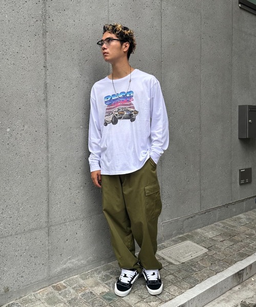 CIAOPANIC(チャオパニック)の「【ZOZO限定】BNCPスポーツカー(Tシャツ/カットソー・レディース・ブラック×レッド/ホワイト×シルバー/ブラック×ブルー/ブラック×パープル/ホワイト×イエロー/ホワイト×グリーン・XL/XXS/XXXL/XXL/S/L/XS/M)」の9枚目の写真