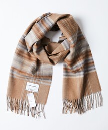 THE INOUE BROTHERS | THE INOUE BROTHERS/ザイノウエブラザーズ Brushed Scarf Check / ブラッシュドスカーフ チェック(マフラー)
