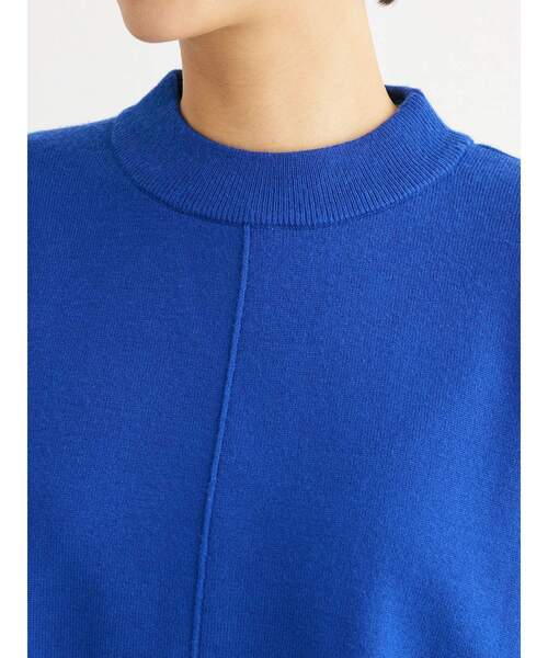 Green　Parks（グリーンパークス）の「もちやわモックネックプルオーバー（Tシャツ/カットソー・レディース・イエロー/杢グレー/ライトベージュ/ブルー/ブラック/パープル・FREE）」の11枚目の写真