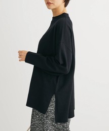 もちやわモックネックプルオーバー