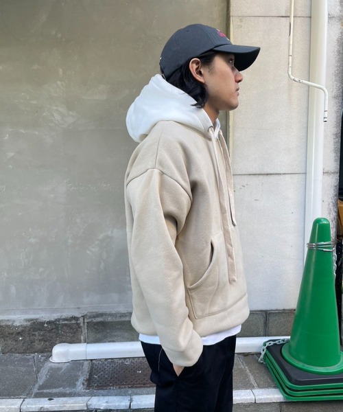 新品 カシウェア パーカー ベージュ クリーム 【M】 アイボリー malt