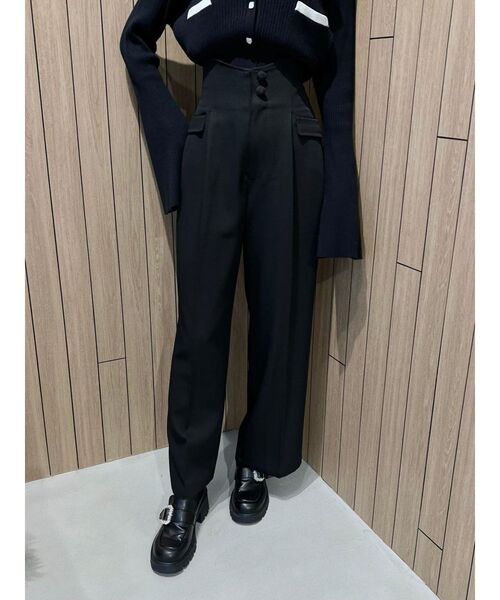 EATME（イートミー）の「ウエストマークワイドパンツ（その他パンツ・レディース・ブラック/ブルー/アイボリー・SMALL/MEDIUM）」の13枚目の写真