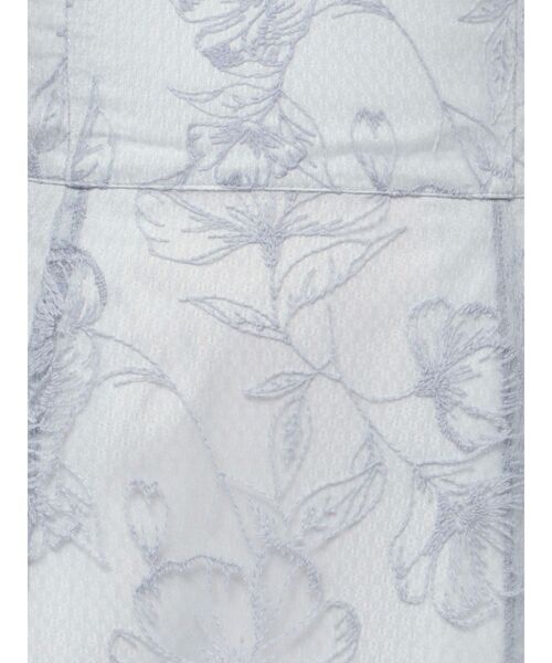 MERCURYDUO（マーキュリーデュオ）の「ラインフラワーバックレースアップ刺繍スカート（スカート・レディース・ベビーピンク/ラベンダー/ブルー・MEDIUM/SMALL）」の13枚目の写真