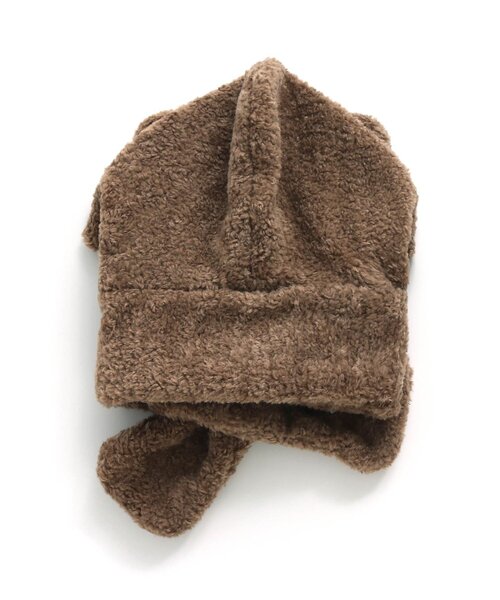 algy（アルジー）の「くまみみフード付きボアマフラー（マフラー・キッズ・オフホワイト/ブラウン・FREE）」の10枚目の写真