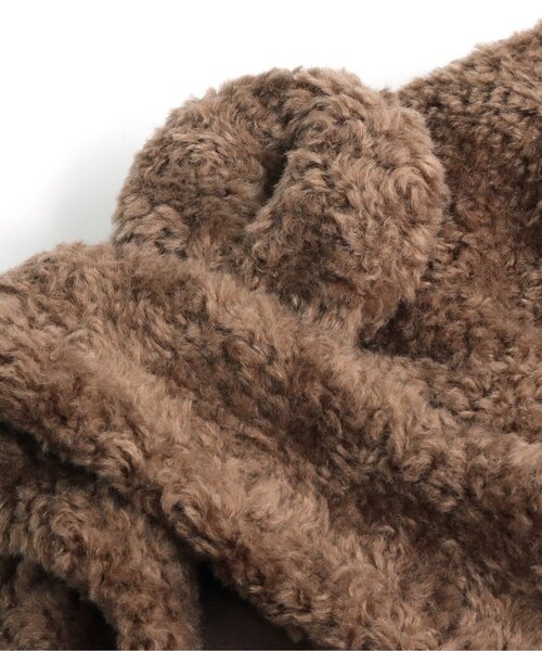 algy（アルジー）の「くまみみフード付きボアマフラー（マフラー・キッズ・オフホワイト/ブラウン・FREE）」の13枚目の写真