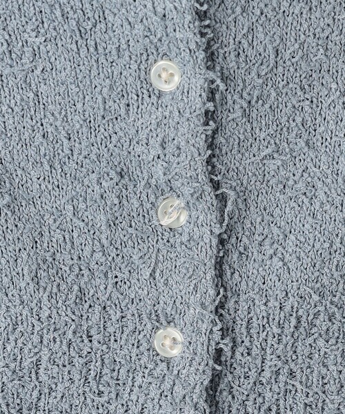 CITEN(シテン)の「<CITEN>モジャモジャ ニット キャミソール(キャミソール・レディース・ライトブルー/ホワイト・FREE)」の15枚目の写真