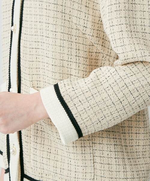 DEICY（デイシー）の「セーラーカラーツイードジャケット（テーラード