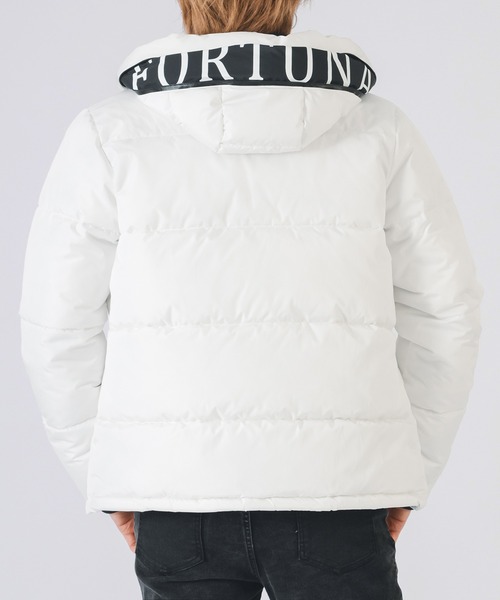 EVOLUTION（エボリューション）の「FELEX中綿　エコダウンブルゾン（ダウンジャケット/コート・メンズ・レッド/ブラック/オフホワイト・MEDIUM/X-LARGE/LARGE）」の2枚目の写真