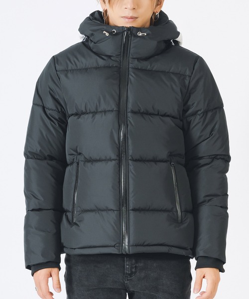 EVOLUTION（エボリューション）の「FELEX中綿　エコダウンブルゾン（ダウンジャケット/コート・メンズ・レッド/ブラック/オフホワイト・MEDIUM/X-LARGE/LARGE）」の6枚目の写真