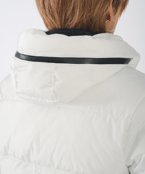 EVOLUTION（エボリューション）の「FELEX中綿　エコダウンブルゾン（ダウンジャケット/コート・メンズ・レッド/ブラック/オフホワイト・MEDIUM/X-LARGE/LARGE）」の16枚目の写真