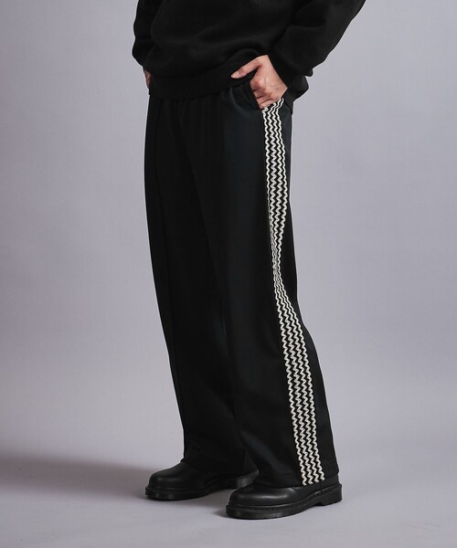 MONKEY TIME（モンキータイム）の「＜monkey time＞ ジャージー サイドレース トラックパンツ（その他パンツ・メンズ・ブラック/ホワイト/ライトブルー・L/S/M）」の11枚目の写真