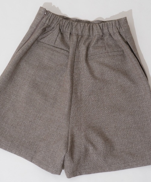 flower（フラワー）の「メランジスコート（スカート・レディース・ブラック/ブラウン・FREE）」の9枚目の写真