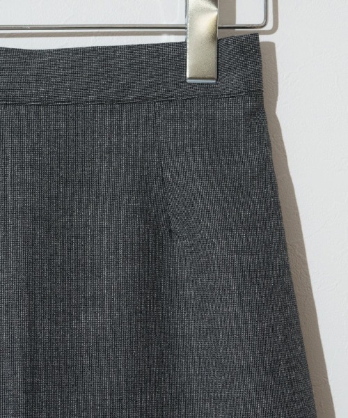 flower（フラワー）の「メランジスコート（スカート・レディース・ブラック/ブラウン・FREE）」の13枚目の写真