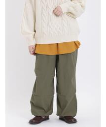 Samansa Mos2 | パラシュートパンツ(その他パンツ)