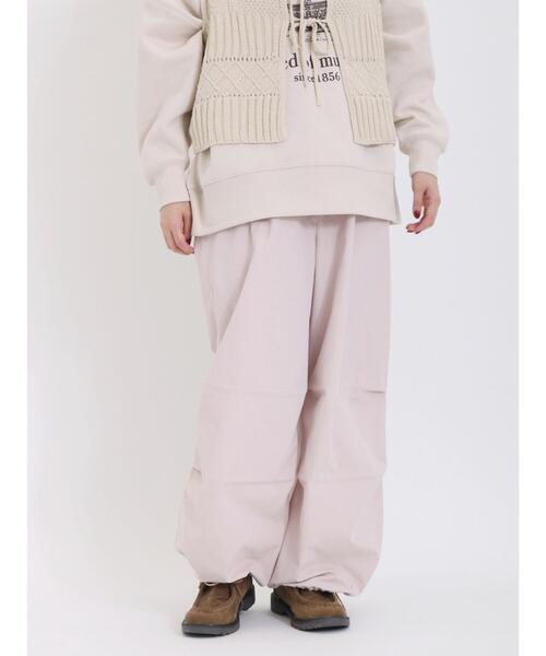 Samansa Mos2(サマンサ モスモス)の「パラシュートパンツ(その他パンツ・レディース・ベージュ/カーキ/ピンク・F)」の10枚目の写真