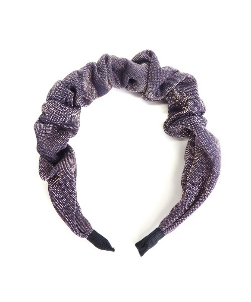 Casselini（キャセリーニ）の「Casselini(キャセリーニ)ラメカチューシャ（カチューシャ・レディース・パープル/シルバー・FREE）」の16枚目の写真